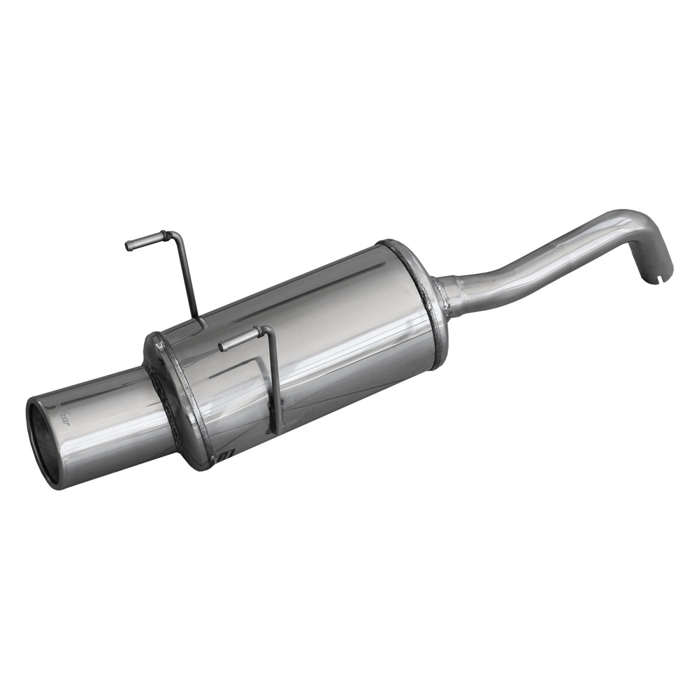 Inoxcar Exhaust Rear Silencer 1X102 FIAT 500 1.2 (69HP) after 2007 diam 40 - IC-FICQ07102 - FICQ.07.102 - 3661768113509