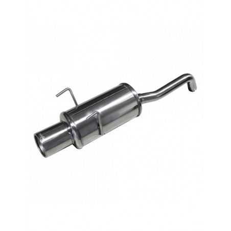 Scarico Inoxcar Silenziatore Terminale 1X102 FIAT PANDA 1.4 16V 100HP (100CV) dopo il 2006 diam 48