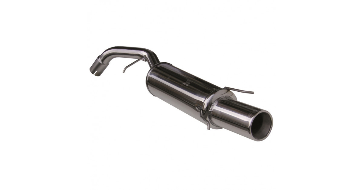 Scarico Inoxcar Silenziatore Terminale 1X102 FORD ESCORT 1.8 16V (116CV) 1993-1996