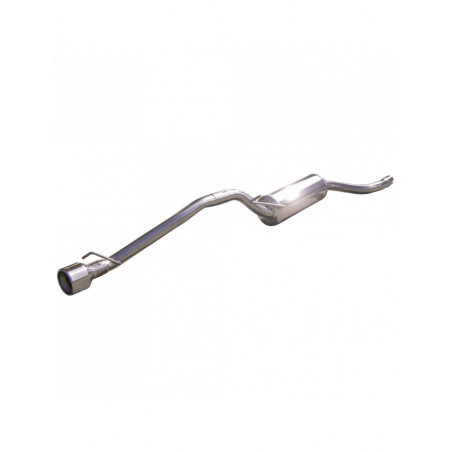 Scarico Inoxcar Silenziatore Terminale 1X102 FORD FOCUS 1er  serie 1.8 TDCi (100CV) 1999-2004 diam 55