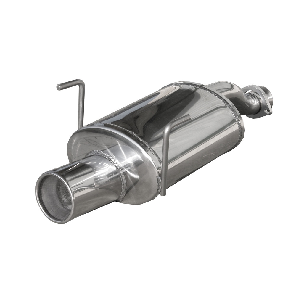 Scarico Inoxcar Silenziatore Terminale 1X102 HONDA CIVIC TYPE-R 2.0 (200CV) 2001-2005 - IC-HOCI01102 - HOCI.01.102 - 3661768906200