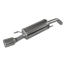 Inoxcar Exhaust Rear Silencer 1X102 OPEL ADAM S 1.4 TURBO (150CV) 2015- - IC-OPAD01102 - OPAD.01.102 - 3661768102602