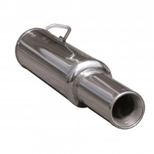 Echappement Inoxcar Silencieux Arrière 1X102 OPEL ASTRA F 1.8 16V 115CV 1 Fixation