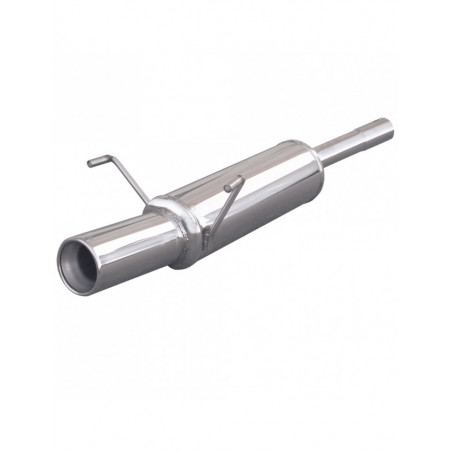 Inoxcar Exhaust Rear Silencer 1X102 OPEL ASTRA H (Type GTC) 1.7 CDTi (110HP-125HP) after 2005