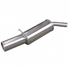 Scarico Inoxcar Silenziatore Terminale 1X102 OPEL CORSA A 1.3 prima del 1992 diam 45