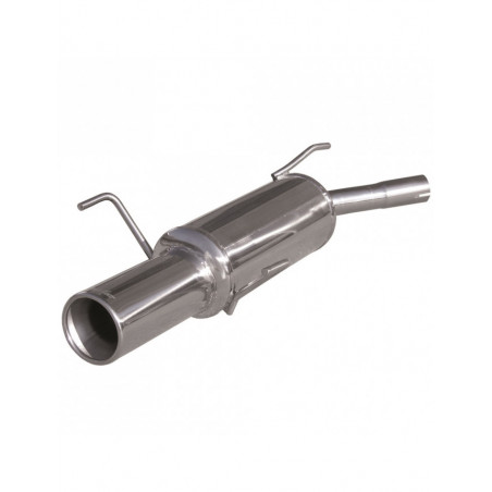 Inoxcar Exhaust Rear Silencer 1X102 OPEL CORSA C 1.4 16V (90HP) Restyling 2004-2006 diam 45