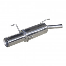 Inoxcar Exhaust Rear Silencer 1X102 OPEL CORSA C 1.7 16V CDTi (101HP) 2003-2006 diam 45