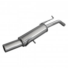 Scarico Inoxcar Silenziatore Terminale 1X102 PEUGEOT 207 1.6 16V HDI (110CV) dopo il 2006