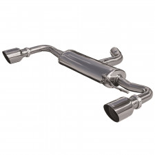 Echappement Inoxcar Silencieux Arrière 1X102 RACING droit+gauche VOLKSWAGEN MAGGIOLINO 2.0 TFSI 200CV après 2012 diam 65