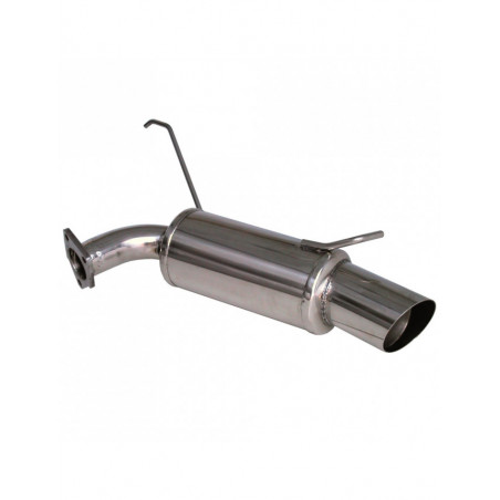 Scarico Inoxcar Silenziatore Terminale 1X102 RACING MITSUBISHI LANCER EVO IX 2.0 16V (280CV) 2006-2008 diam 63