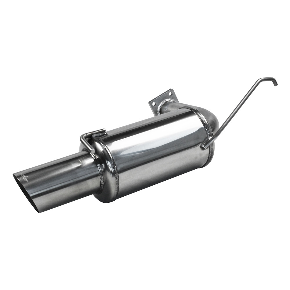 Sistem de evacuare Inoxcar, amortizor de zgomot spate 1X102 RACING pentru MITSUBISHI LANCER EVO VII 280CV, anii 2001-2003 - IC-MILA04102R - MILA.04.102R - 3661768263136