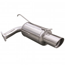 Scarico Inoxcar Silenziatore Terminale 1X102 RACING MITSUBISHI LANCER EVO VIII (265CV) 2004-2005 diam 63