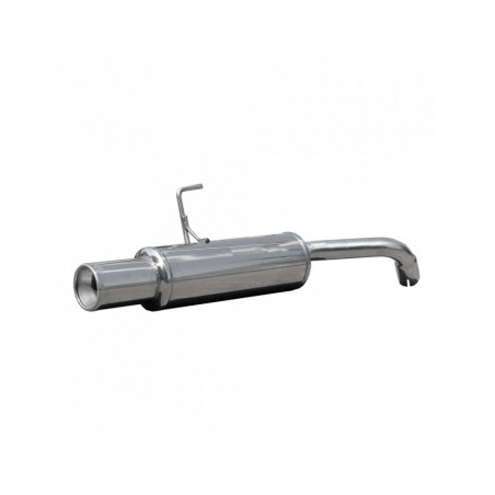Echappement Inoxcar Silencieux Arrière 1X102 RENAULT CLIO 2 RS 2.0 phase2 172CV 2002-2003 diam 54