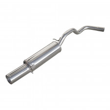 Echappement Inoxcar Silencieux Arrière 1X102 SEAT IBIZA Type 6K 1.4 16V 101CV 1996-2000 diam 50