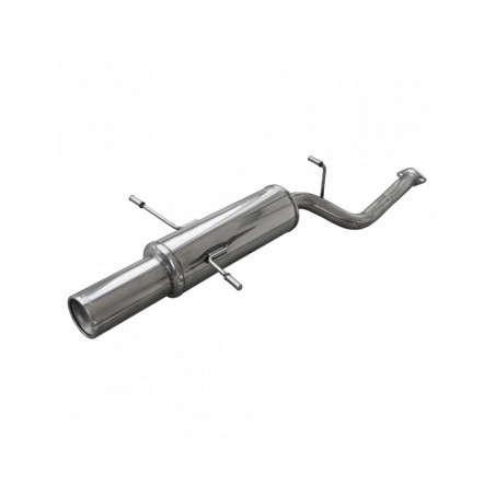 Scarico Inoxcar Silenziatore Terminale 1X102 SUBARU FORESTER 2.0 16V LX (125CV) dopo il 1998