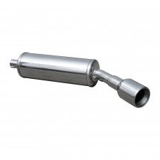 Scarico Inoxcar Silenziatore Terminale 1X102 VOLKSWAGEN GOLF 1 1.6 CABRIO (110CV) prima del 1984