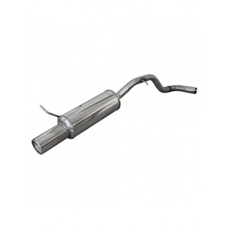 Uitlaat Inoxcar Achterdemper 1X102 VOLKSWAGEN GOLF 4 1.6 8V 101CV 1997-2003 diam 45