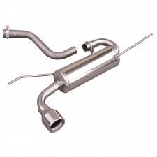 Scarico Inoxcar Silenziatore Terminale 1X102 VOLKSWAGEN GOLF 5 1.6 FSI (115CV) dopo il 2003