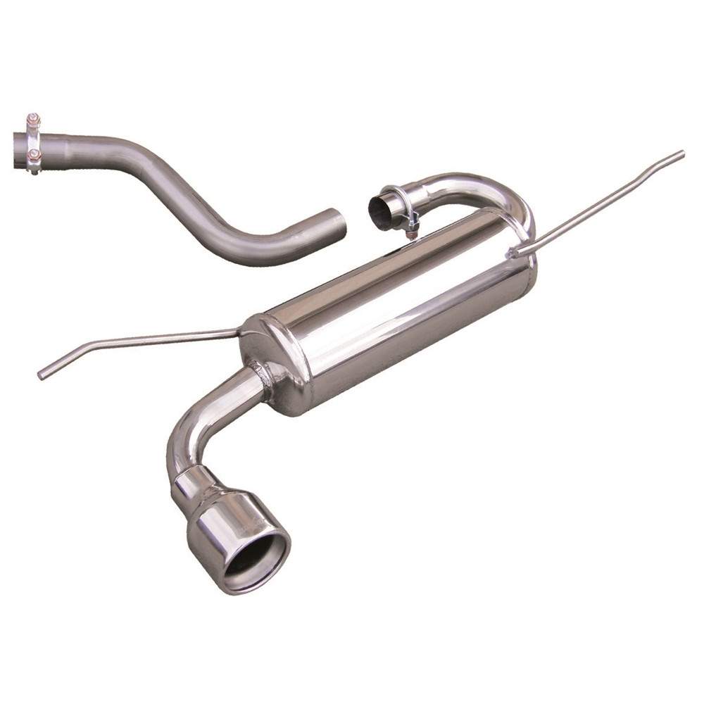 Inoxcar Exhaust Rear Silencer 1X102 VOLKSWAGEN GOLF 5 1.6 FSI (115HP) after 2003 - IC-WGO34102 - WGO.34.102 - 3661768368244