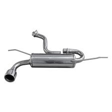 Uitlaat Inoxcar Achterdemper 1X102 VOLKSWAGEN GOLF 5 1.9 TDI 105PK na 2004 diam 55 - IC-WGO32102 - WGO.32.102 - 3661768368176