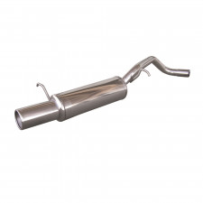 Echappement Inoxcar Silencieux Arrière 1X102 VOLKSWAGEN POLO Type 9N 1.4 75cv 2001-2008 diam 45