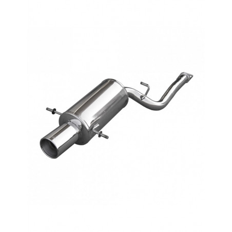 Scarico Inoxcar Silenziatore Terminale 1X120 MEGA SUBARU IMPREZA 4WD 2.0 WRX TURBO dopo il 2001
