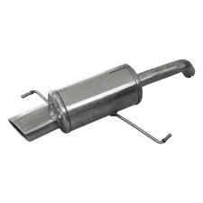 Uitlaat Inoxcar Achterdemper 1X120X80 ALFA ROMEO 147 1.6 TS 105HP na 2001 diam 48 - IC-AL14705120 - AL147.05.120 - 3661768105016