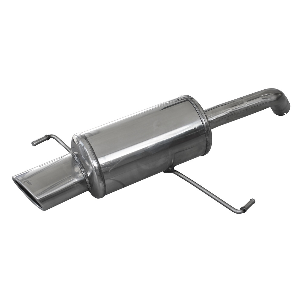 Inoxcar Exhaust Rear Silencer 1X120X80 ALFA ROMEO 147 1.6 TS (105HP) after 2001 diam 48 - IC-AL14705120 - AL147.05.120 - 3661768105016