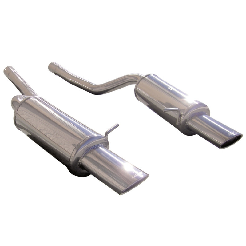 Uitlaat Inoxcar Achterdemper 1X120X80 rechts+links AUDI A6 Type 4B RS6 4.2i V8 450CV 2002-2004 - IC-AUA601120 - AUA6.01.120 - 3661768111833