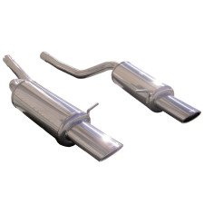 Uitlaat Inoxcar Achterdemper 1X120X80 rechts+links AUDI A6 Type 4B RS6 4.2i V8 450CV 2002-2004 - IC-AUA601120 - AUA6.01.120 - 3661768111833