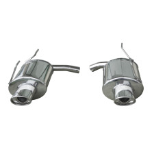 Uitlaat Inoxcar Achterdemper 1X120X80 rechts+links HONDA S2003 2.0 240HP na 1999 - IC-HOS201120 - HOS2.01.120 - 3661768130858
