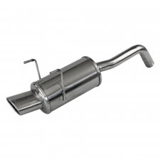 Uitlaat Inoxcar Achterdemper 1X120X80 FIAT 500 1.4 16V 100CV na 2007 diam 48