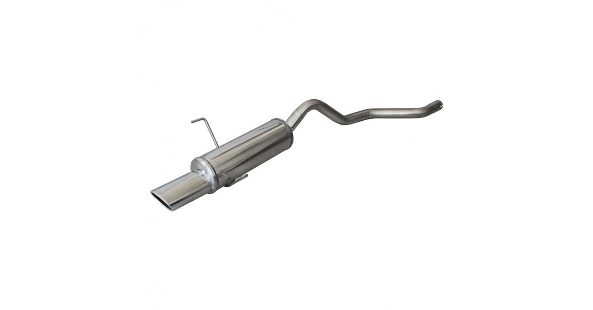 Uitlaat Inoxcar Achterdemper 1X120X80 FIAT PUNTO Type 188 1.8 16V HGT 131CV 1999-2003 diam 50