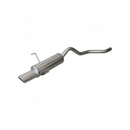 Uitlaat Inoxcar Achterdemper 1X120X80 FIAT PUNTO Type 188 1.8 16V HGT 131CV 1999-2003 diam 50