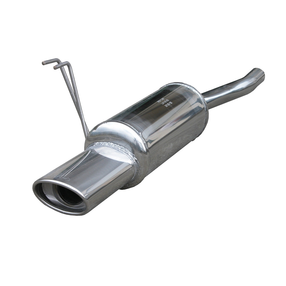 Echappement Inoxcar Silencieux Arrière 1X120X80 LANCIA Y 1.2 60CV 1996-2003 - IC-LAY05120 - LAY.05.120 - 3661768214039