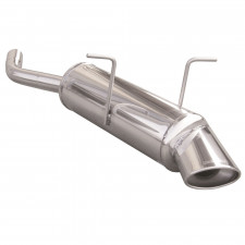 Echappement Inoxcar Silencieux Arrière 1X120X80 MINI ONE 1.6 90CV 2001-2006 Type R50