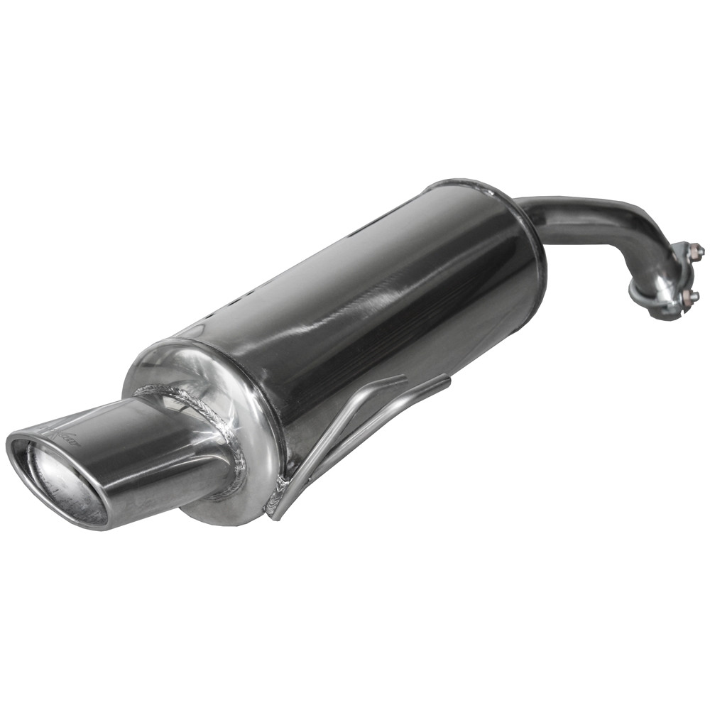 Posteriore silenziato 1x120x80 Inoxcar Mitsubishi Colt CZT 1.5 Turbo 150cv dopo 2005 - IC-MICZT01120 - MICZT.01.120 - 3661768102589