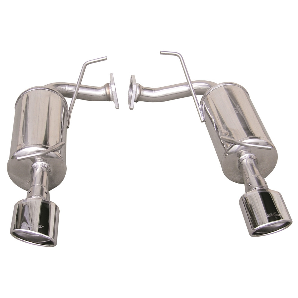Inoxcar Exhaust Rear Silencer 1X120X80 Oblique right+left MAZDA 6 2.3 TURBO 16V (260HP) after 2005 - IC-MAZD01120 - MAZD.01.120 - 3661768219959