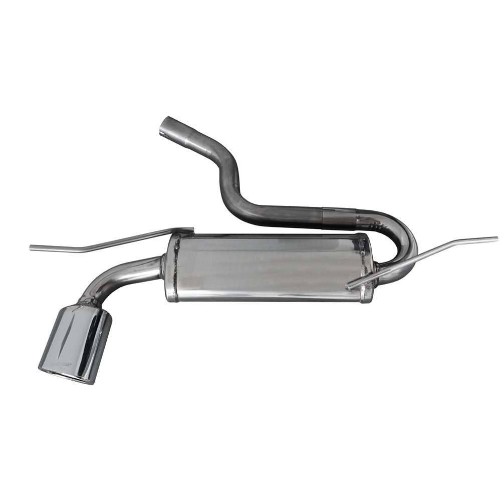 Scarico Inoxcar Silenziatore Terminale 1X120X80 Obliquo SEAT LEON II (Tipo 1P) 1.4 Tsi (125CV) dopo il 2010 - IC-SELE17SB - SELE.17.SB - 3661768345375