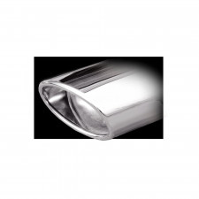 Echappement Inoxcar Silencieux Arrière 1X120X80 Oblique VOLKSWAGEN GOLF 5 2.0 FSI 150CV après 2003 diam 55