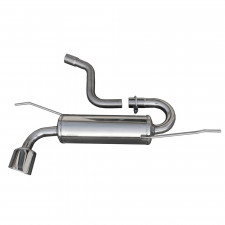 Inoxcar Exhaust Rear Silencer 1X120X80 Oblique VOLKSWAGEN GOLF 6 2.0 TDI (170HP) GTD after 2009