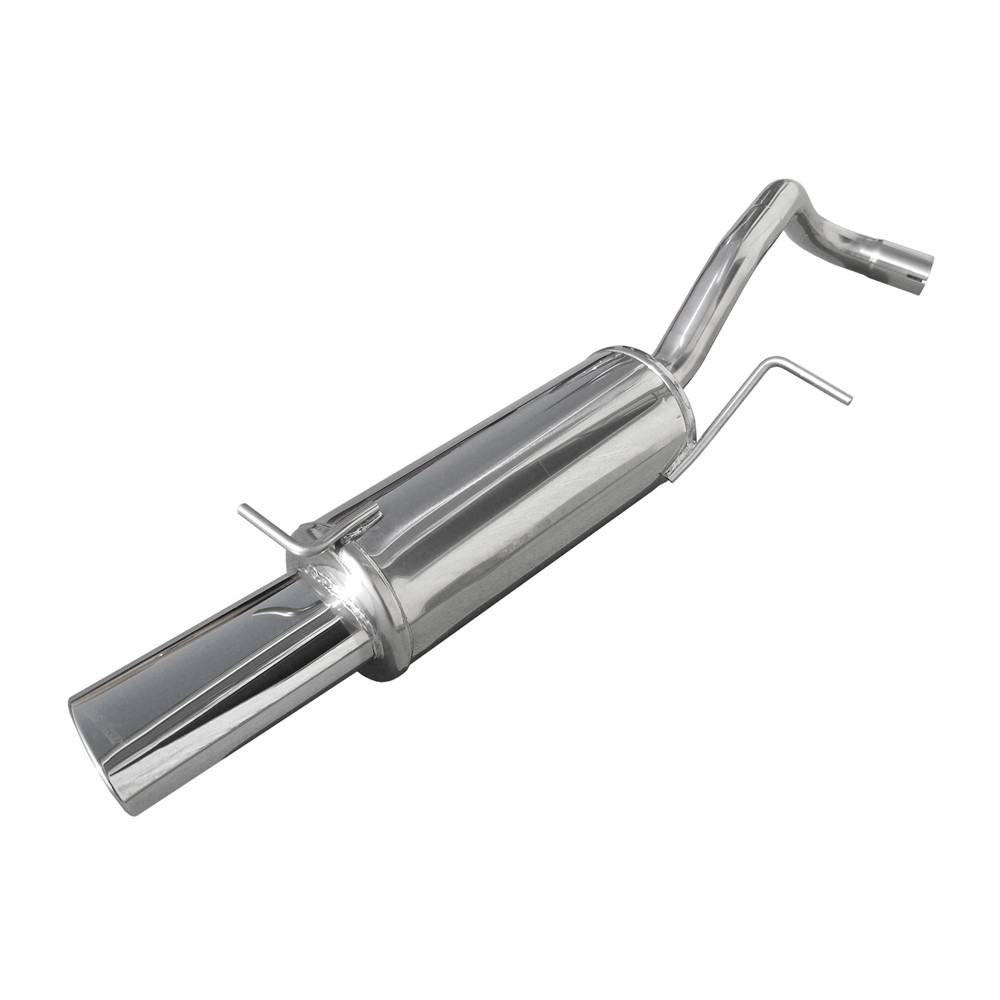 Inoxcar Exhaust Rear Silencer 1X120X80 Oblique VOLKSWAGEN POLO (type 6R) 1.4 16V GTi (180HP) after 2010  diam 55 - IC-WPO15SB - WPO.15.SB - 3661768369005