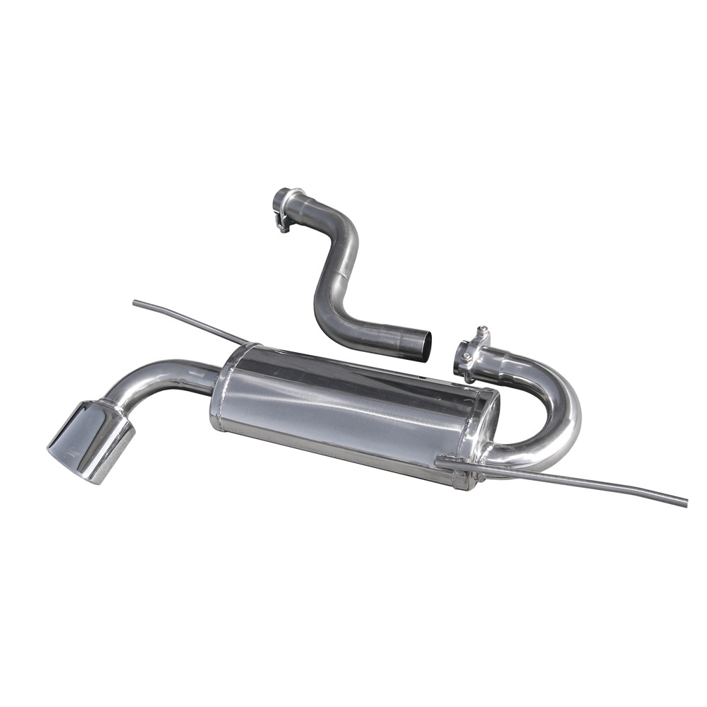 Echappement Inoxcar Silencieux Arrière 1X120X80 Oblique VOLKSWAGEN SCIROCCO 2.0 TDi 170CV après 2008 - IC-WSCI06SB - WSCI.06.SB - 3661768369364
