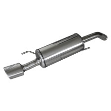 Scarico Inoxcar Silenziatore Terminale 1X120X80 OPEL ADAM S 1.4 TURBO (150CV) 2015- - IC-OPAD01120 - OPAD.01.120 - 3661768397862