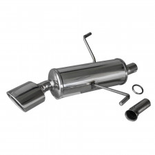 Echappement Inoxcar Silencieux Arrière 1X120X80 PEUGEOT 206 SW 1.6 16V 110CV après 2002