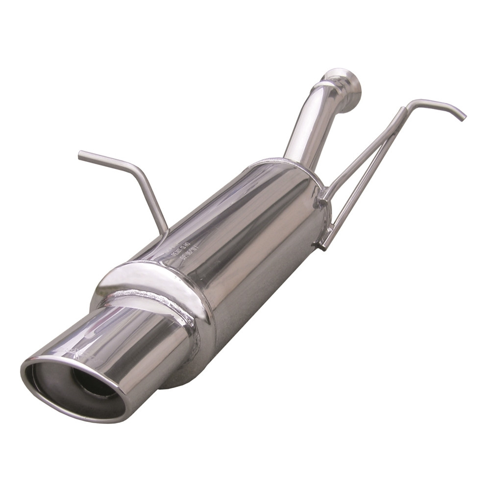 Inoxcar Exhaust Rear Silencer 1X120X80 PEUGEOT 307 1.4 HDI (70HP) after 2002 - IC-PE30704120 - PE307.04.120 - 3661768331668