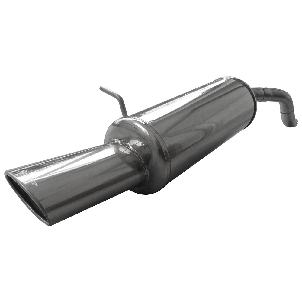 Inoxcar Exhaust Rear Silencer 1X120X80 RENAULT CLIO 4 1.2 (75HP) after 2013 - IC-RECL32120 - RECL.32.120 - 3661768337967