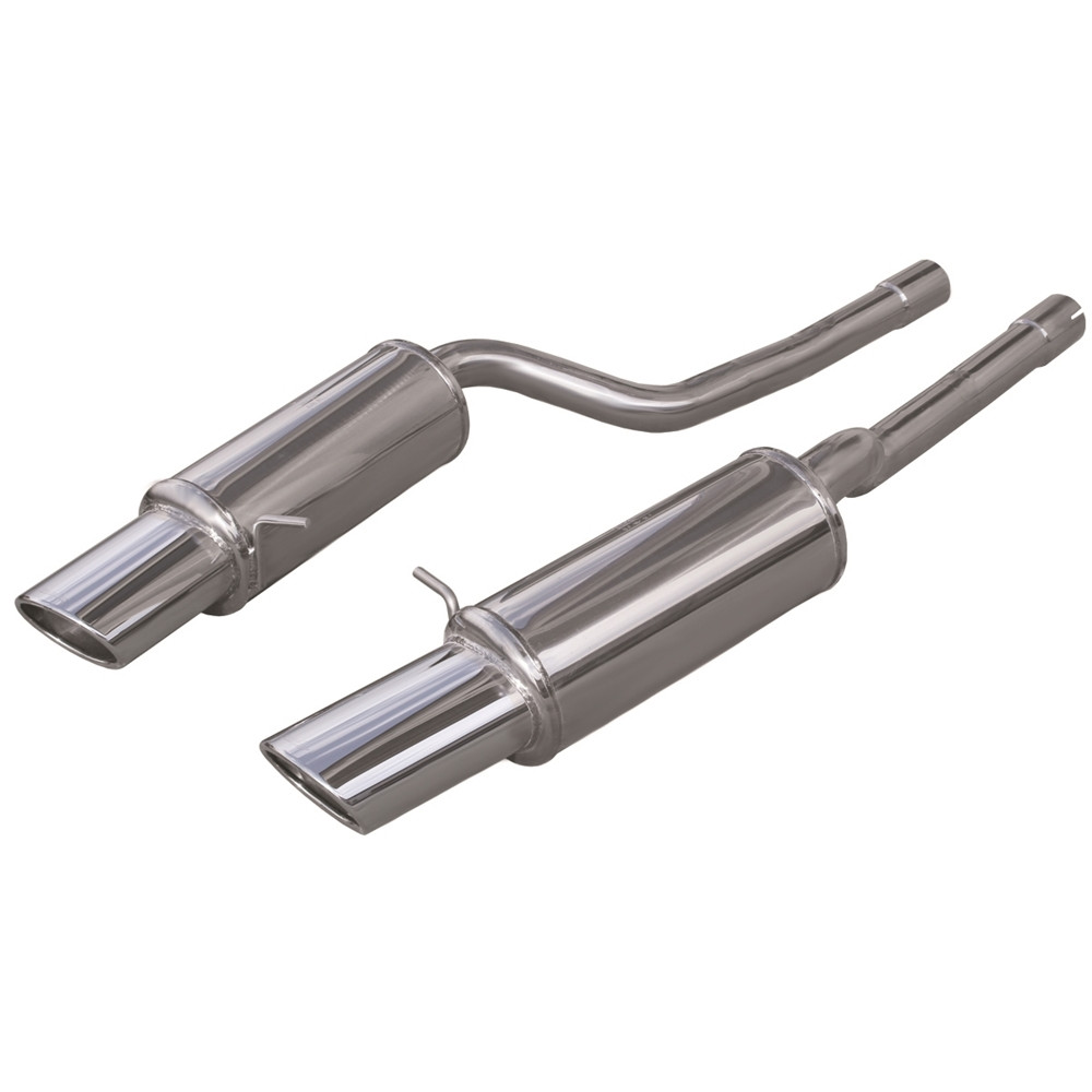 Inoxcar Exhaust Rear Silencer 1X150X105 right+left AUDI A6 (Type 4B) RS6 4.2i V8 (450HP) 2002-2004 - IC-AUA601150 - AUA6.01.150 - 3661768678992