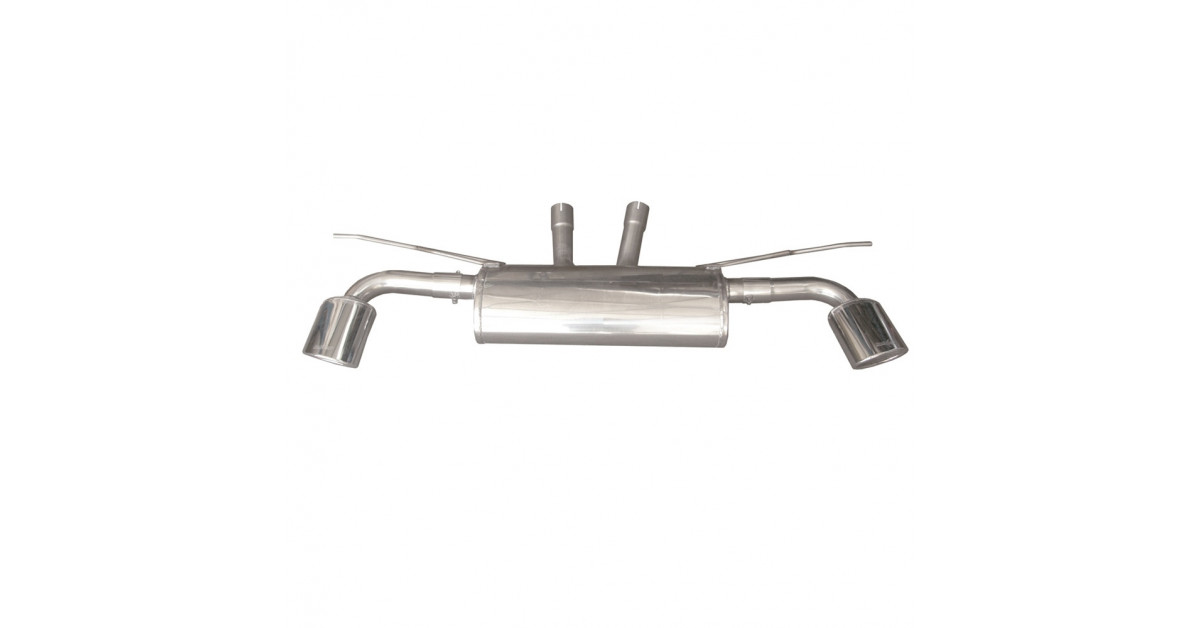 Inoxcar Exhaust Rear Silencer 1X150X105 Oblique right+left VOLKSWAGEN TOUAREG 5.0 V10 TDi (313HP) after 2007