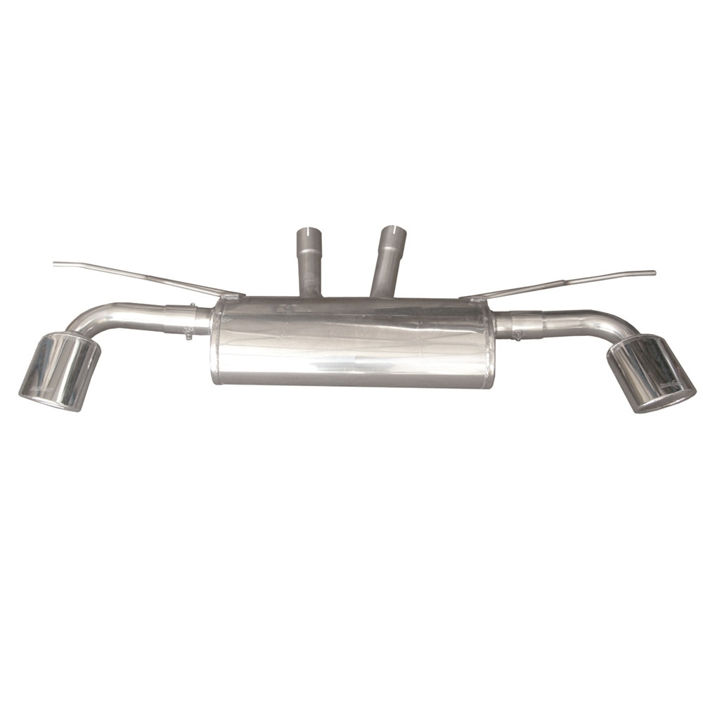 Echappement Inoxcar Silencieux Arrière 1X150X105 Oblique droit+gauche VOLKSWAGEN TOUAREG 5.0 V10 TDi 313CV après 2007 - IC-VWTU01150 - VWTU.01.150 - 3661768103234